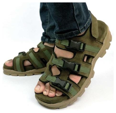 

Biggie Men Green Sandals