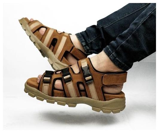 

Biggie Men Tan Sandals
