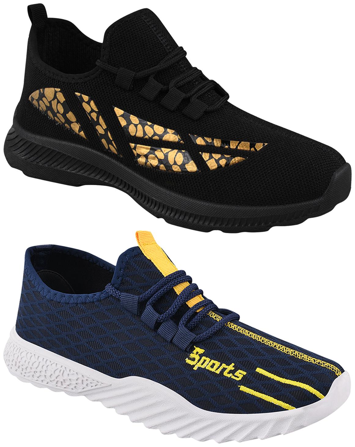 

Birde Men Black Casual Shoes - WALKING SHOES - BRD-436-423