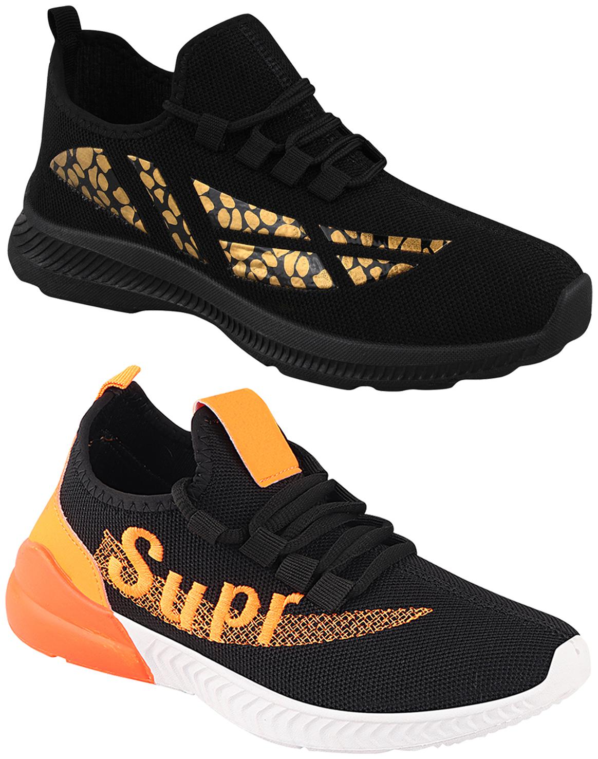 

Birde Men Black Casual Shoes - WALKING SHOES - BRD-436-331