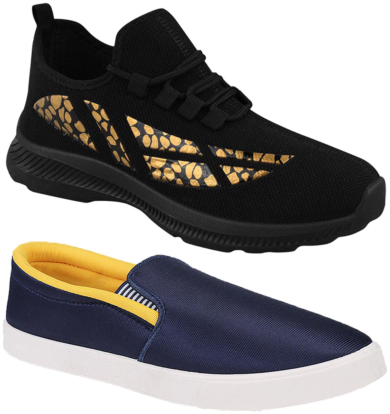 

Birde Men Black Casual Shoes - BRD-436-BIRDE-52