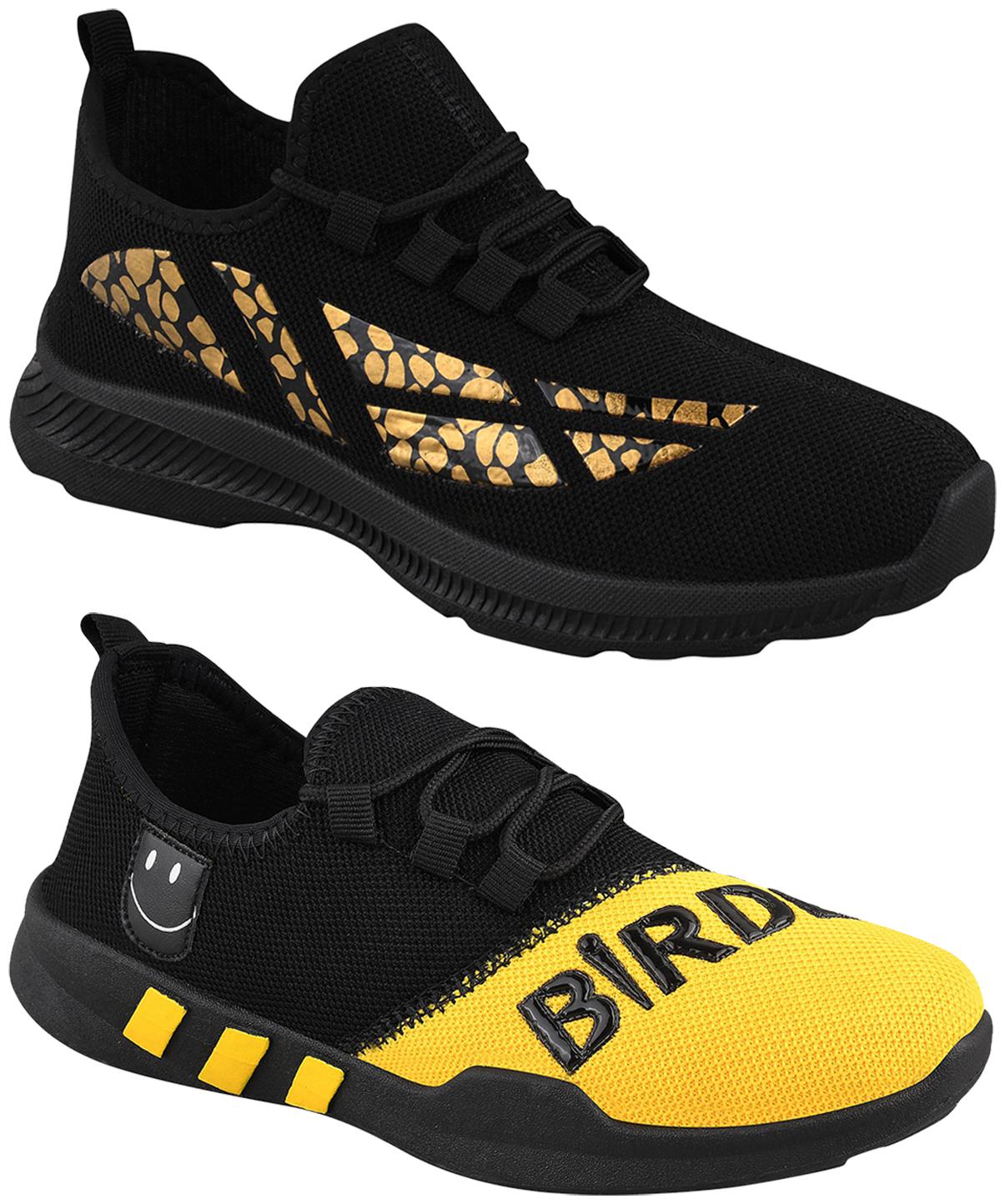 

Birde Men Black Casual Shoes - SNEAKER - BRD-436-429