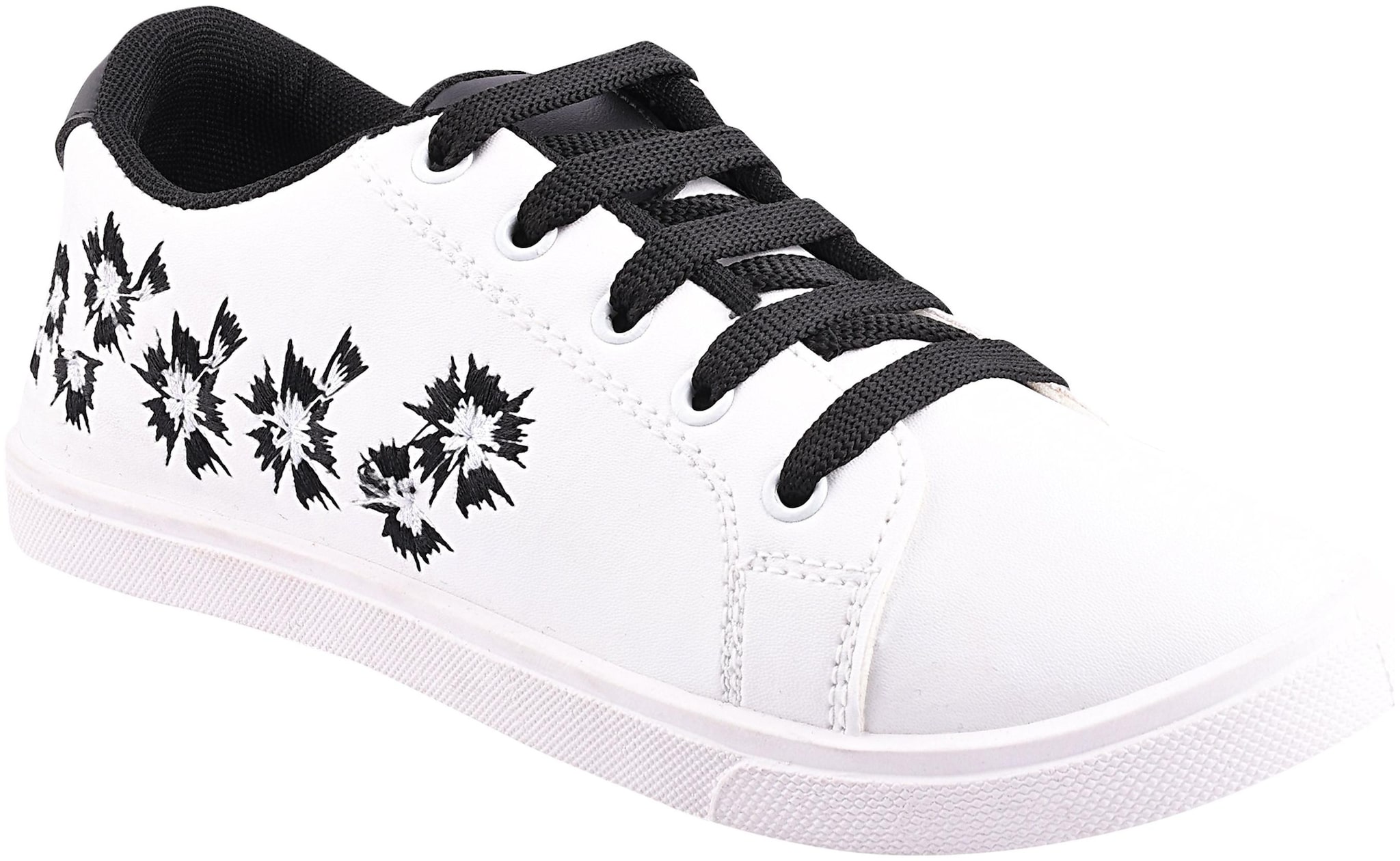 

Birde Women Black White Sneakers
