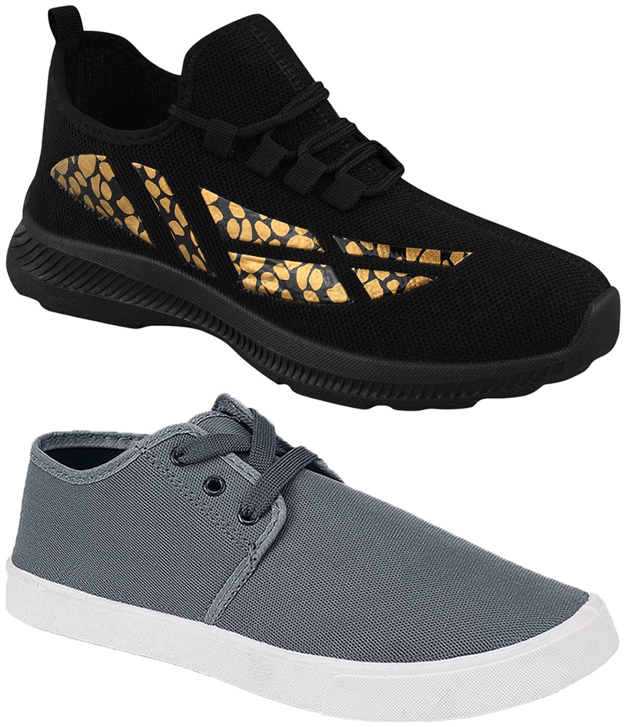 

Birde Men Black Casual Shoes - BRD-436-1079