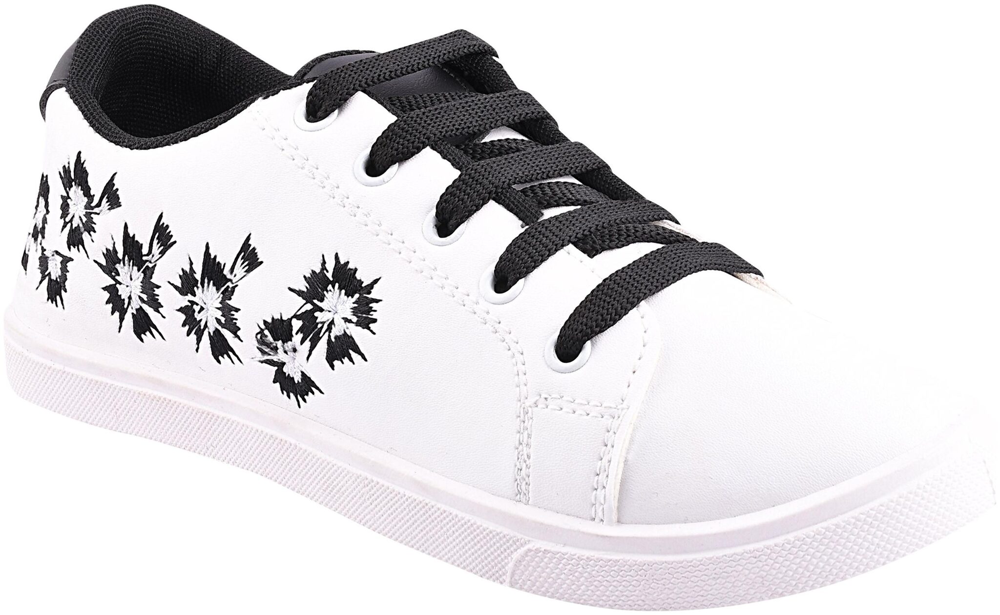 

Birde Women Black White Sneakers