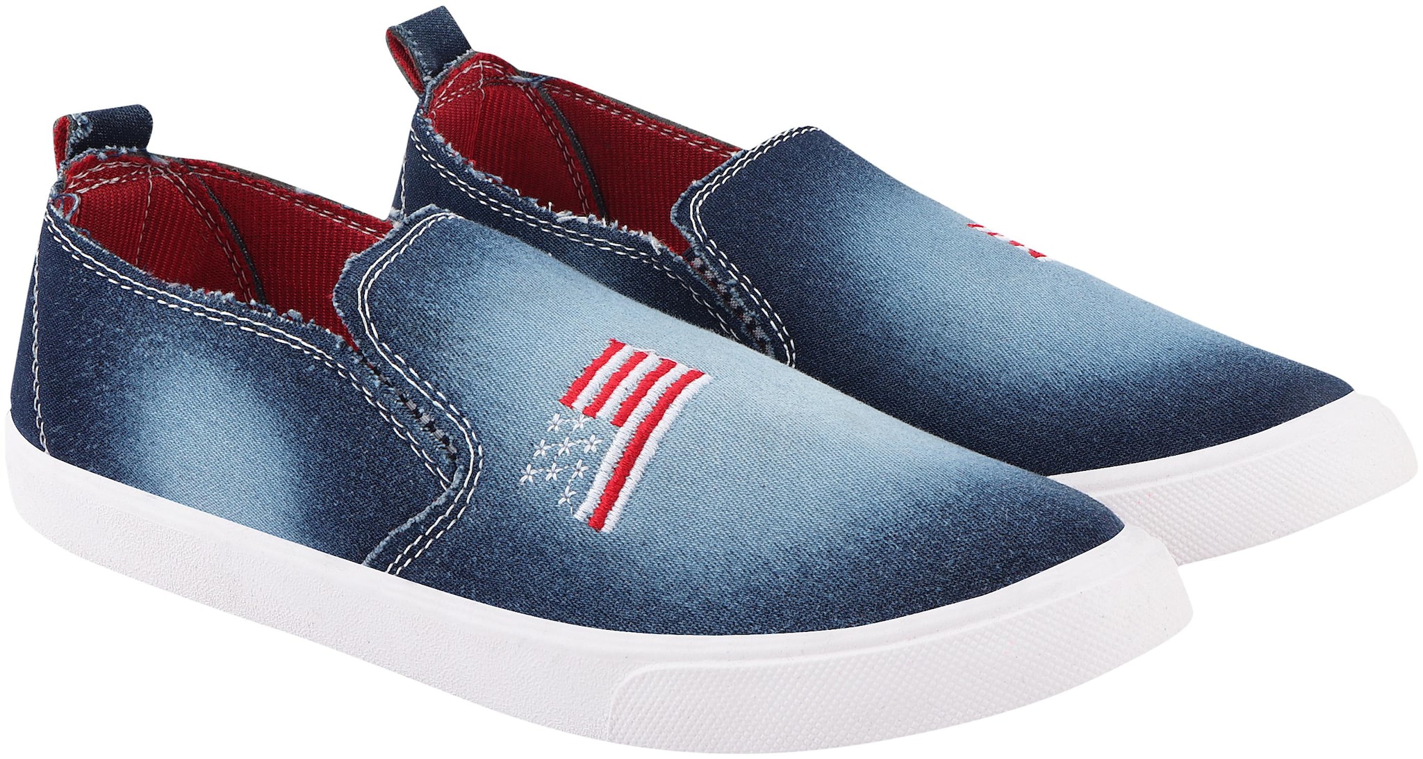 

Birde Blue Denim Casual Shoes