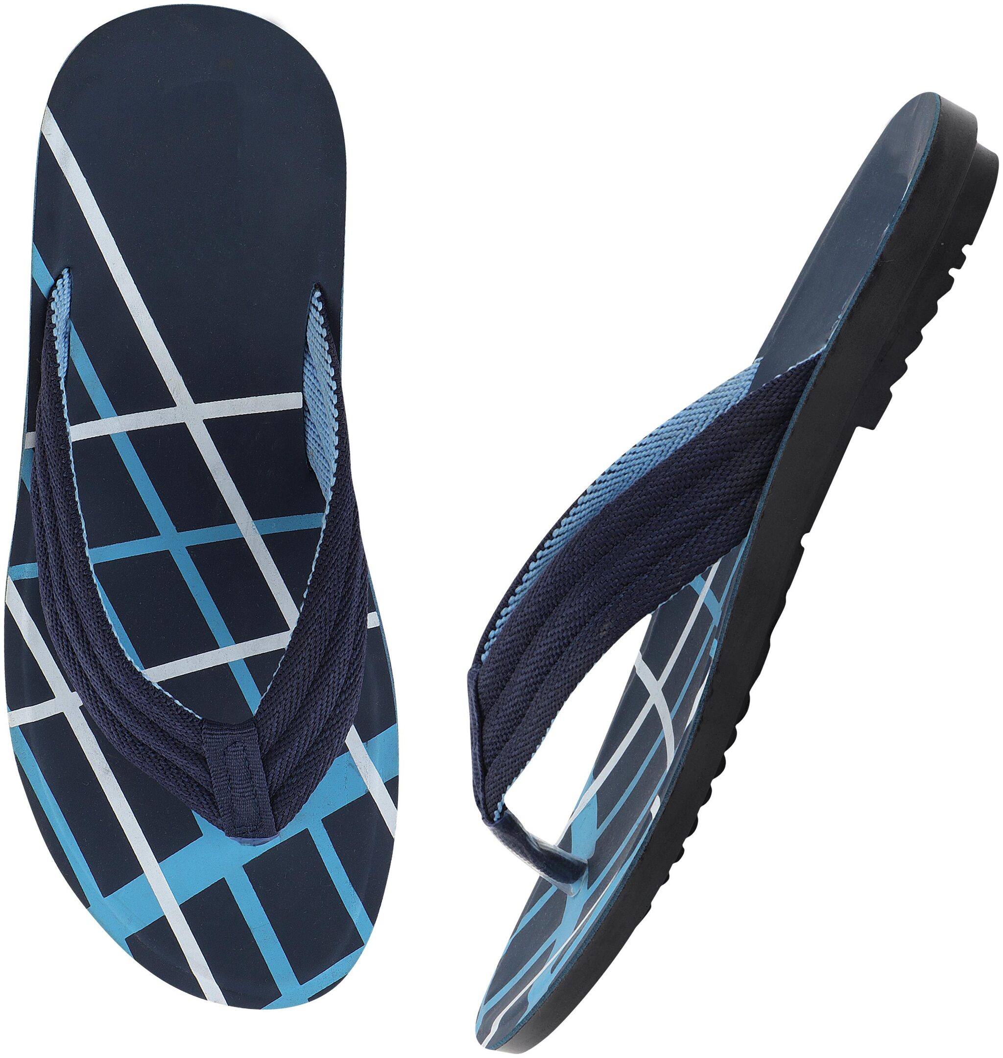 

Birde Men Blue Flip-Flops - 1 Pair