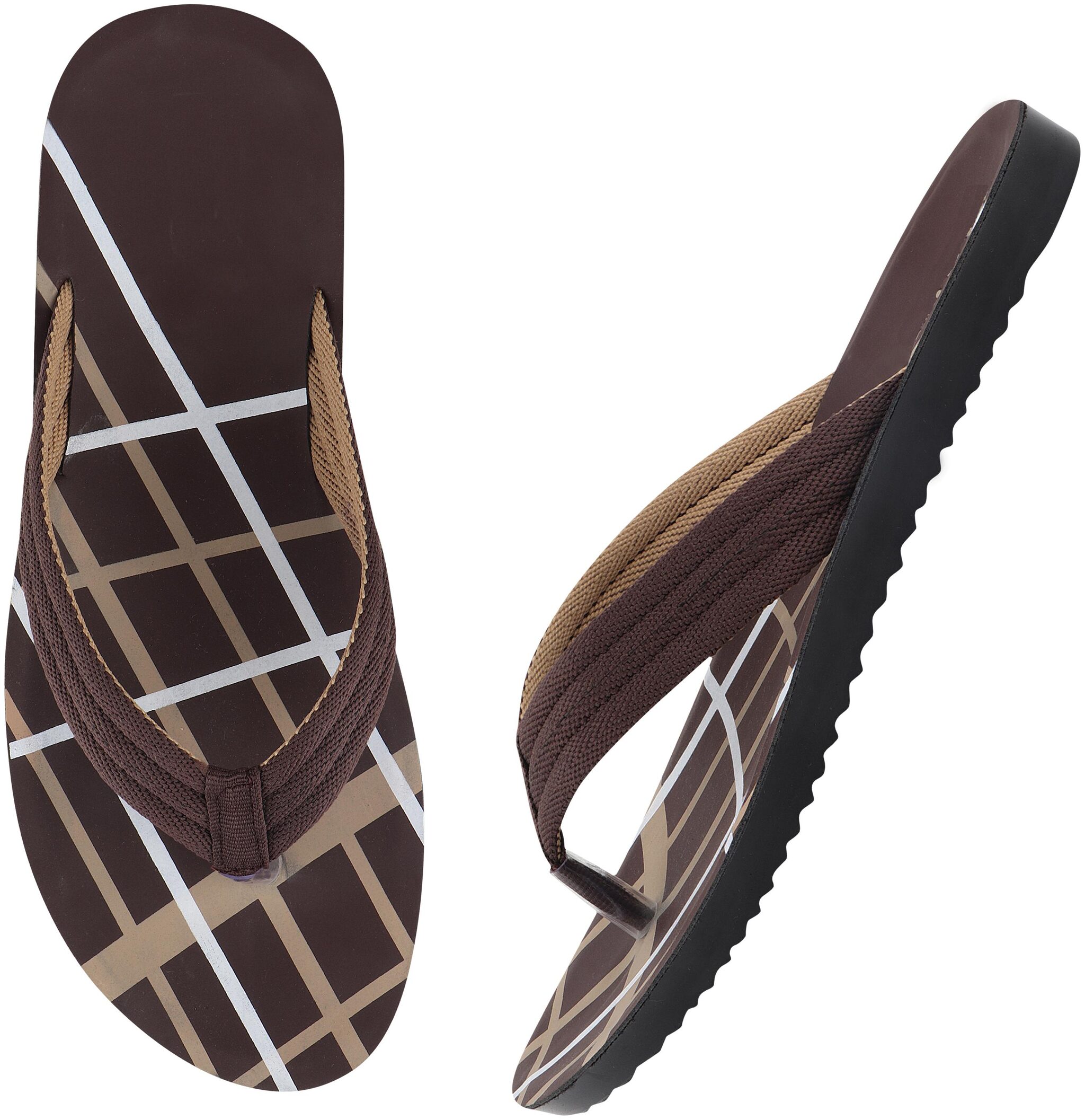 

Birde Men Brown Flip-Flops - 1 Pair