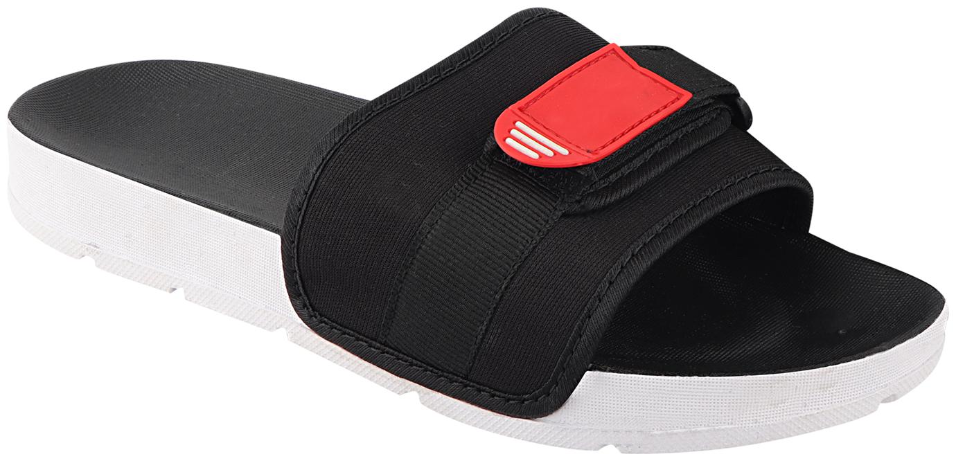 

Birde Men Black Sliders - 1 Pair