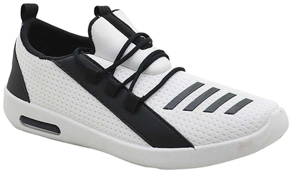 

Birde Men Black White Casual Shoes - BRD-376