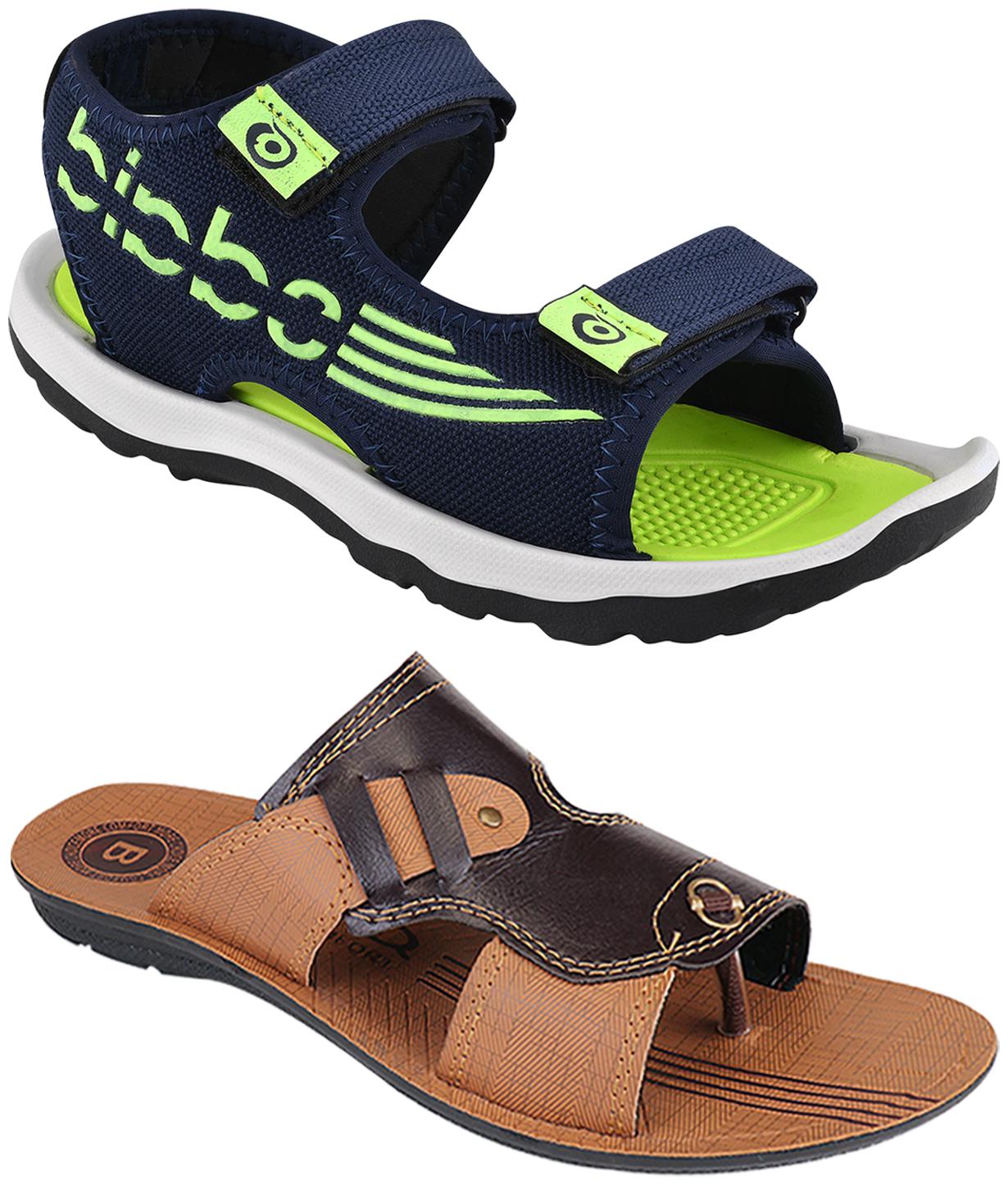 

Birde Men Multi-Color Floaters - 2 Pair