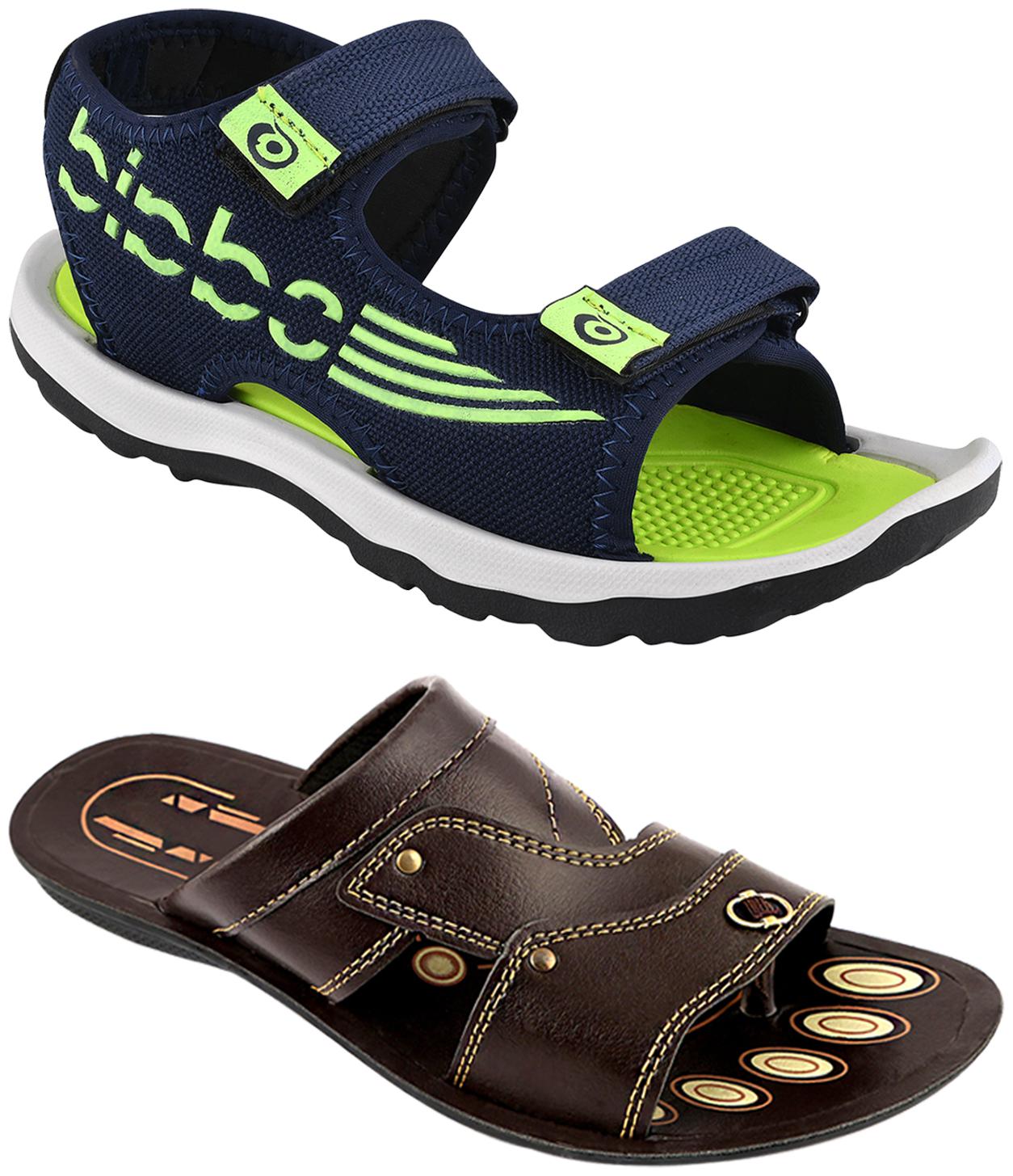 

Birde Men Multi-Color Floaters - 2 Pair