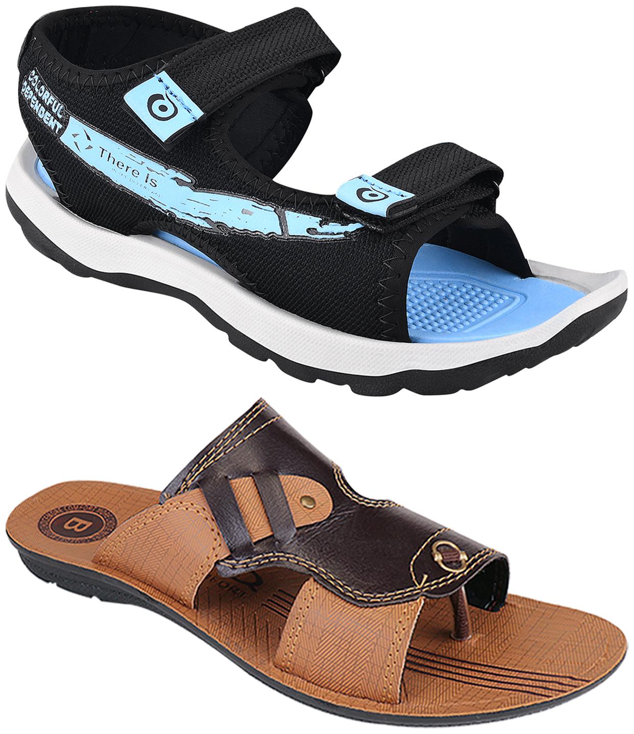 

Birde Men Multi-Color Floaters - 2 Pair