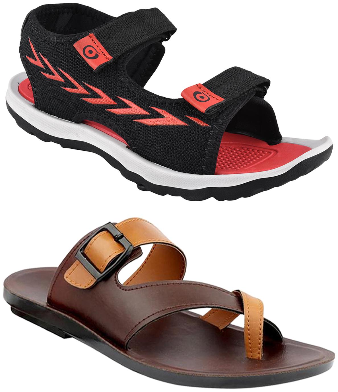 

Birde Men Multi-Color Floaters - 2 Pair