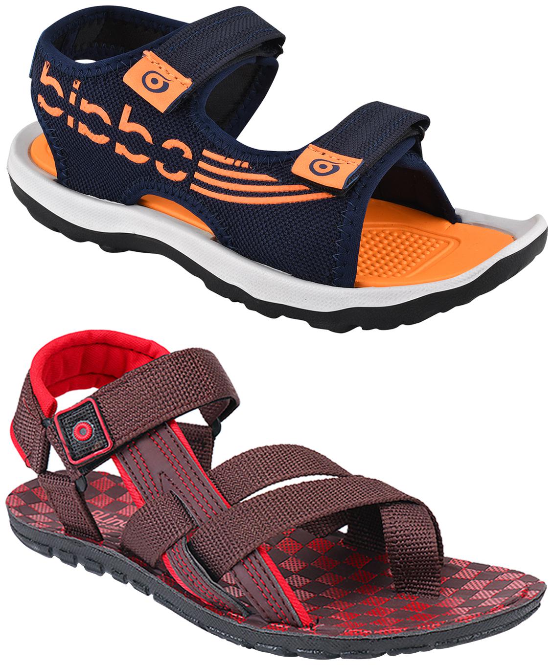 

Birde Men Multi-Color Floaters - 2 Pair