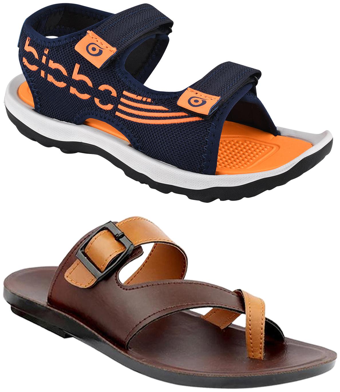 

Birde Men Multi-Color Floaters - 2 Pair