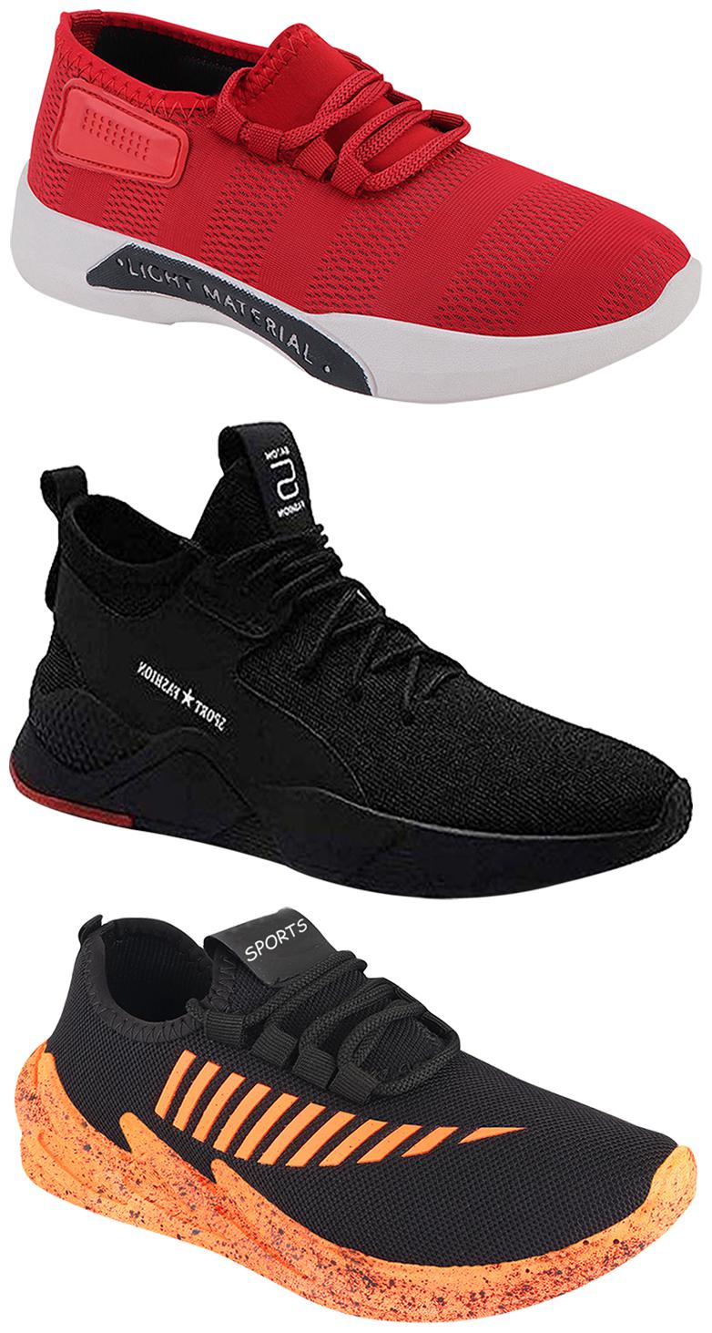 

Birde Men Multi-Color Casual Shoes - BRD-343 BRD-301-RD BRD-324-ORNG
