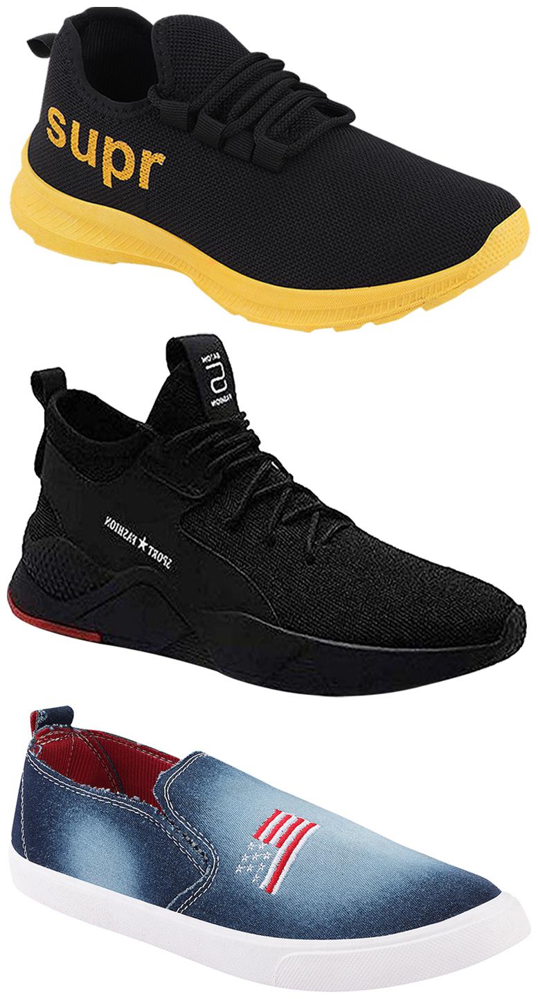 

Birde Men Multi-Color Casual Shoes - BRD-343 BRD-317-YLW BRD-1220