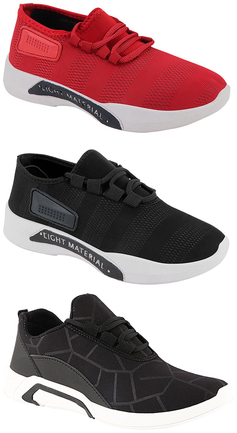 

Birde Men Multi-Color Casual Shoes - BRD-300-BLK BRD-301-BLK BRD-301-RD 6
