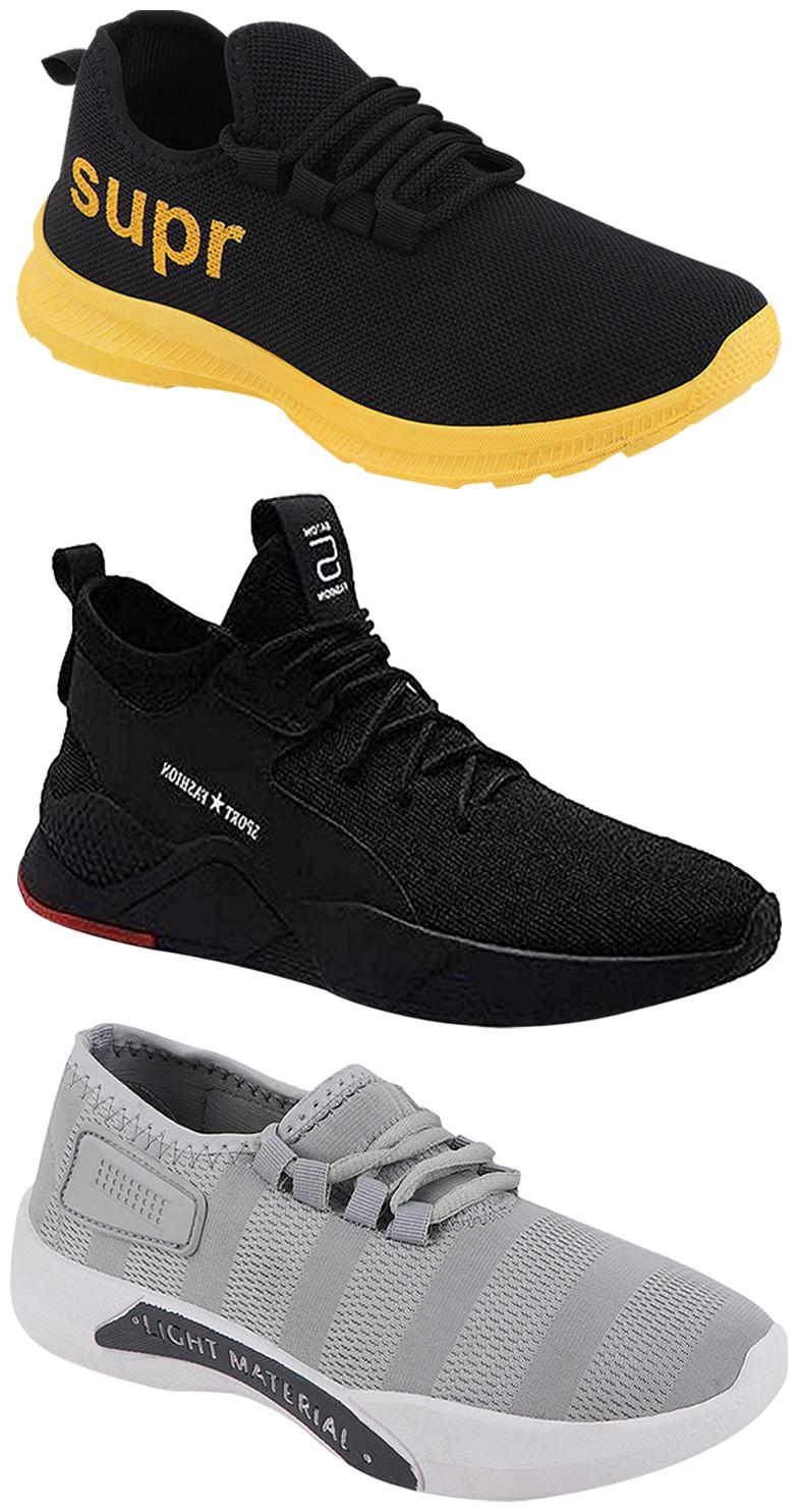 

Birde Men Multi-Color Casual Shoes - BRD-343 BRD-317-YLW BRD-301-GRY