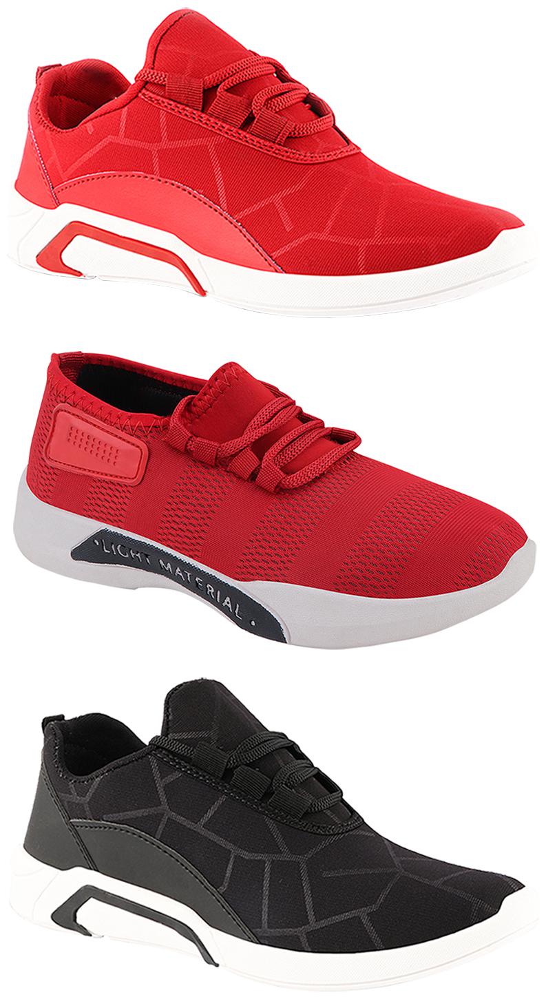 

Birde Men Multi-Color Casual Shoes - BRD-300-BLK BRD-300-RED BRD-301-RD 7