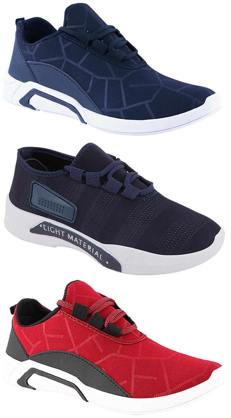 

Birde Men Multi-Color Casual Shoes - BRD-300-BLU BRD-300-CHRY BRD-301-BLU 9