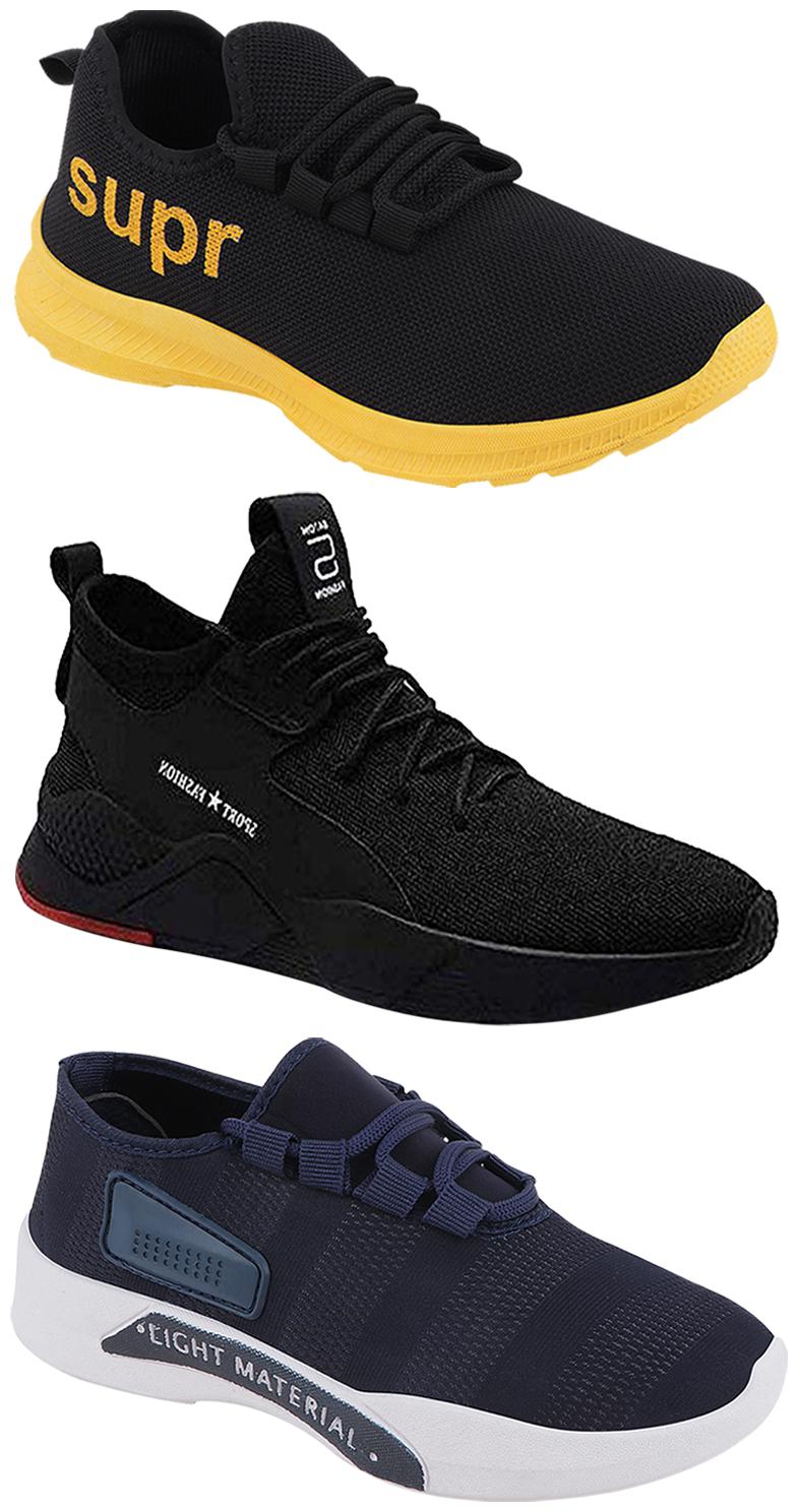 

Birde Men Multi-Color Casual Shoes - BRD-343 BRD-317-YLW BRD-301-BLU