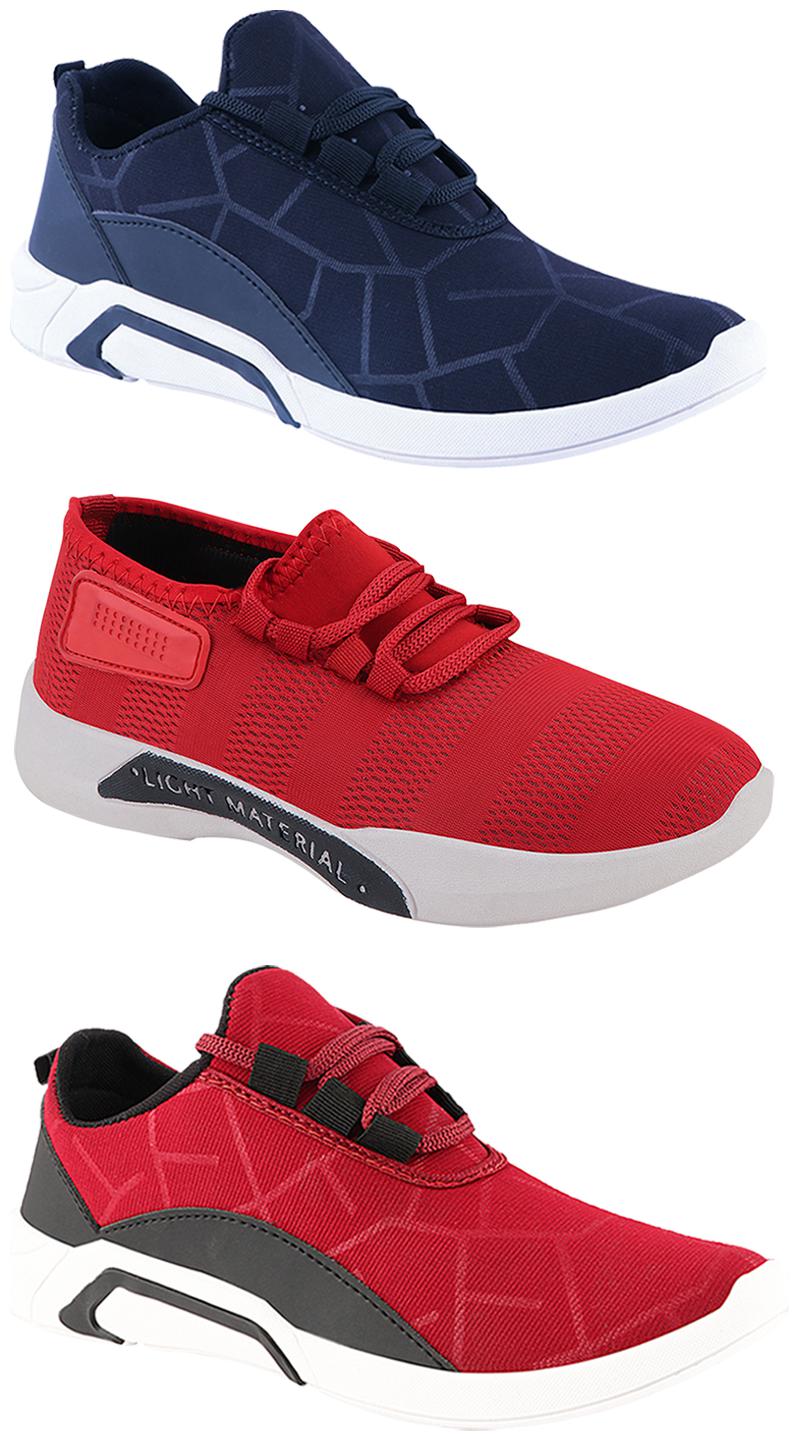 

Birde Men Multi-Color Casual Shoes - BRD-300-BLU BRD-300-CHRY BRD-301-RD 10