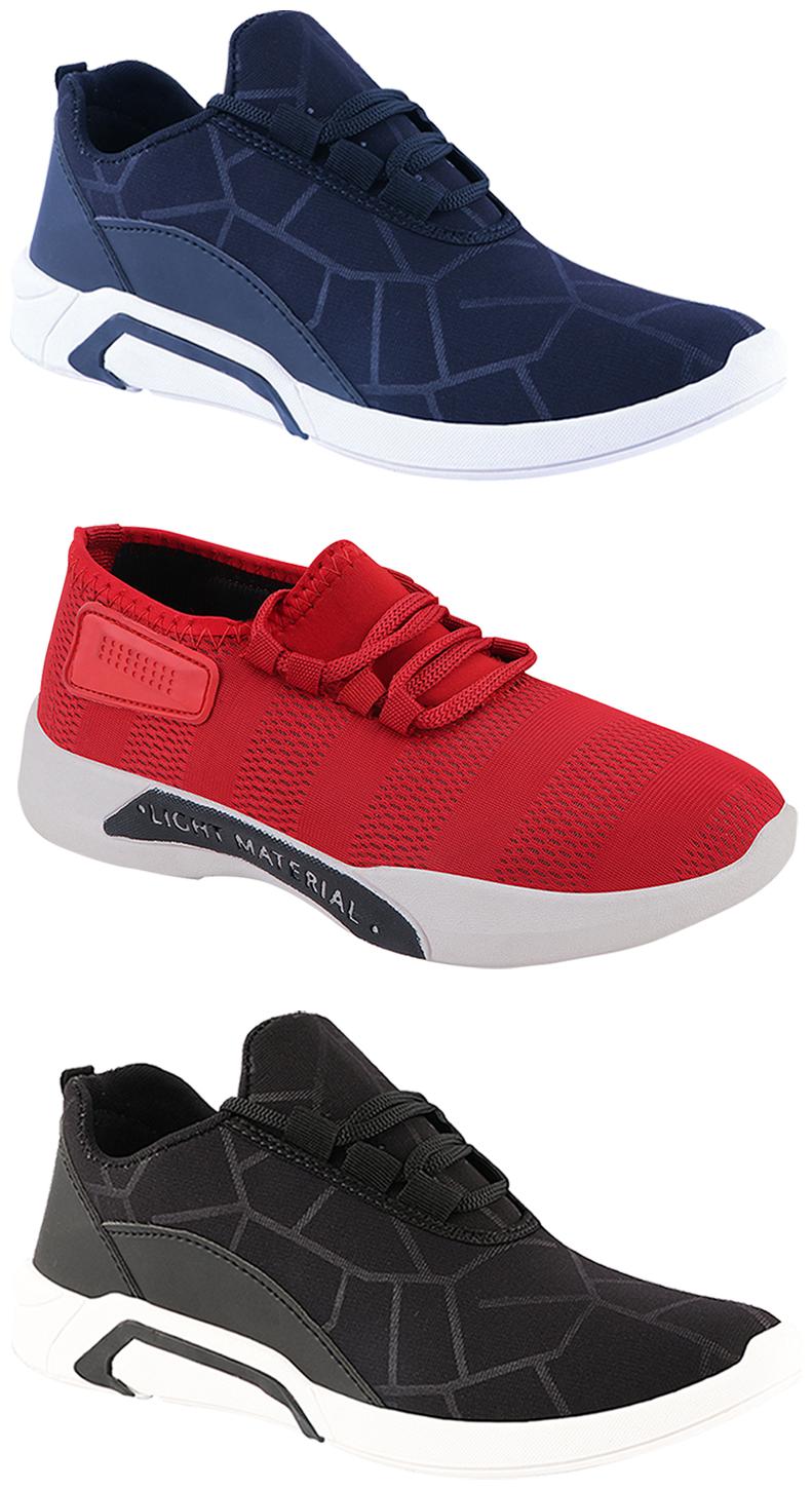 

Birde Men Multi-Color Casual Shoes - BRD-300-BLK BRD-300-BLU BRD-301-RD 7