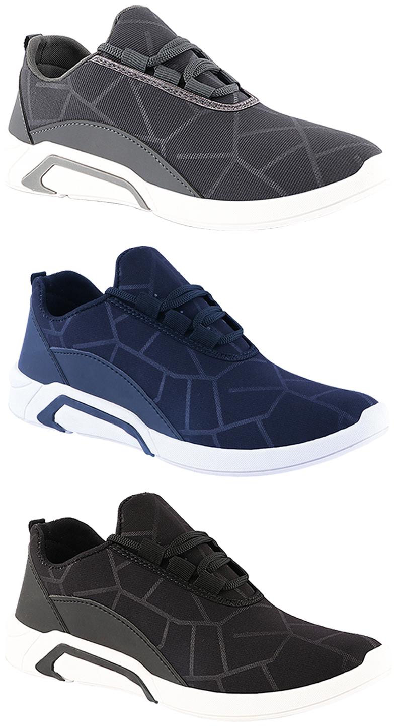 

Birde Men Multi-Color Casual Shoes - BRD-300-BLK BRD-300-BLU BRD-300-GRY 10
