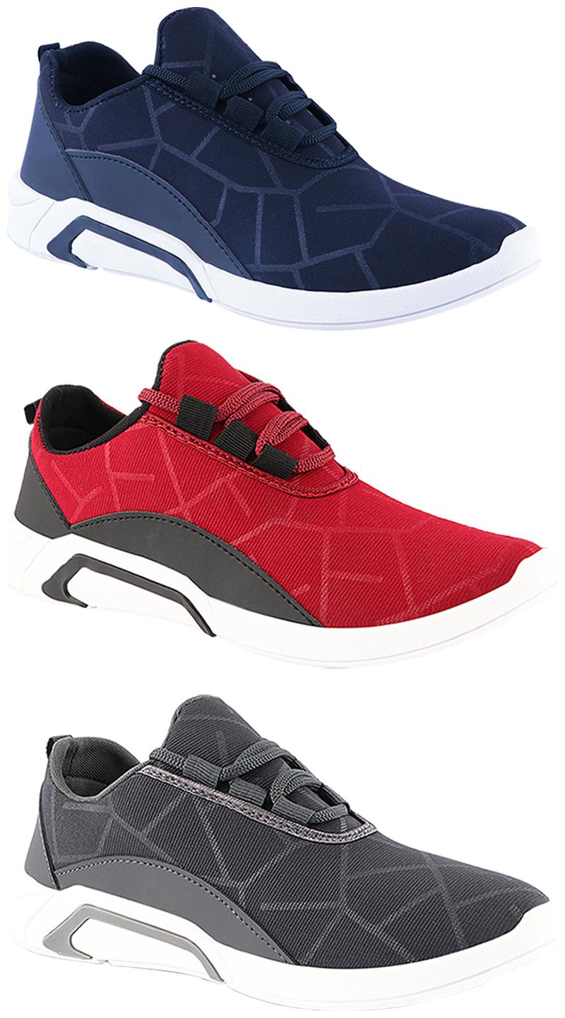 

Birde Men Multi-Color Casual Shoes - BRD-300-BLU BRD-300-CHRY BRD-300-GRY 6