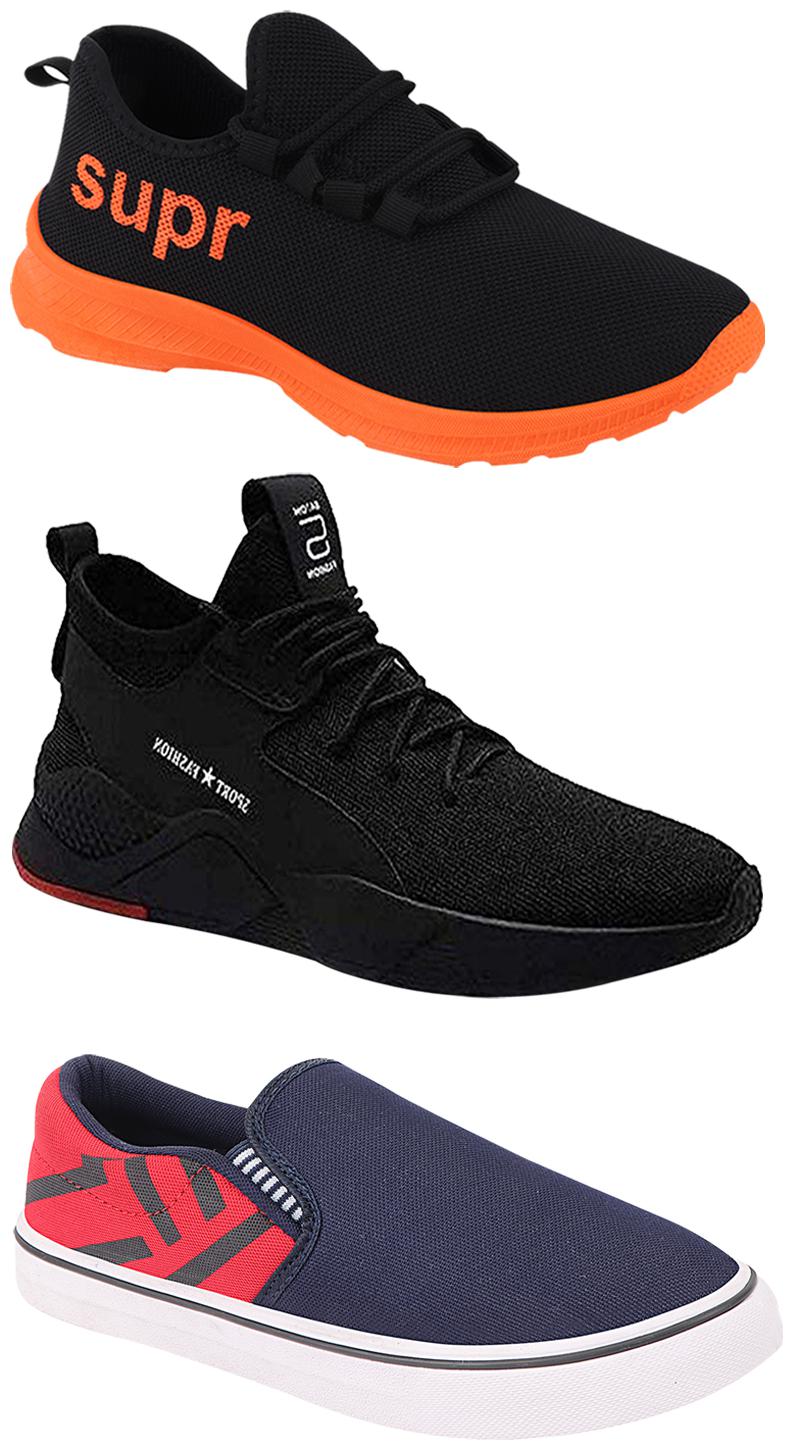 

Birde Men Multi-Color Casual Shoes - BRD-343 BRD-317-ORNG BRD-308-RED