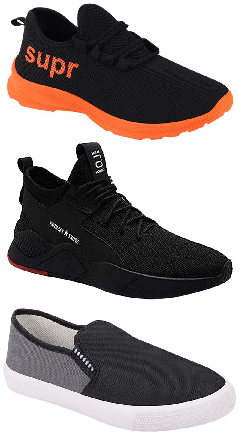 

Birde Men Multi-Color Casual Shoes - BRD-343 BRD-317-ORNG BRD-309-GRY
