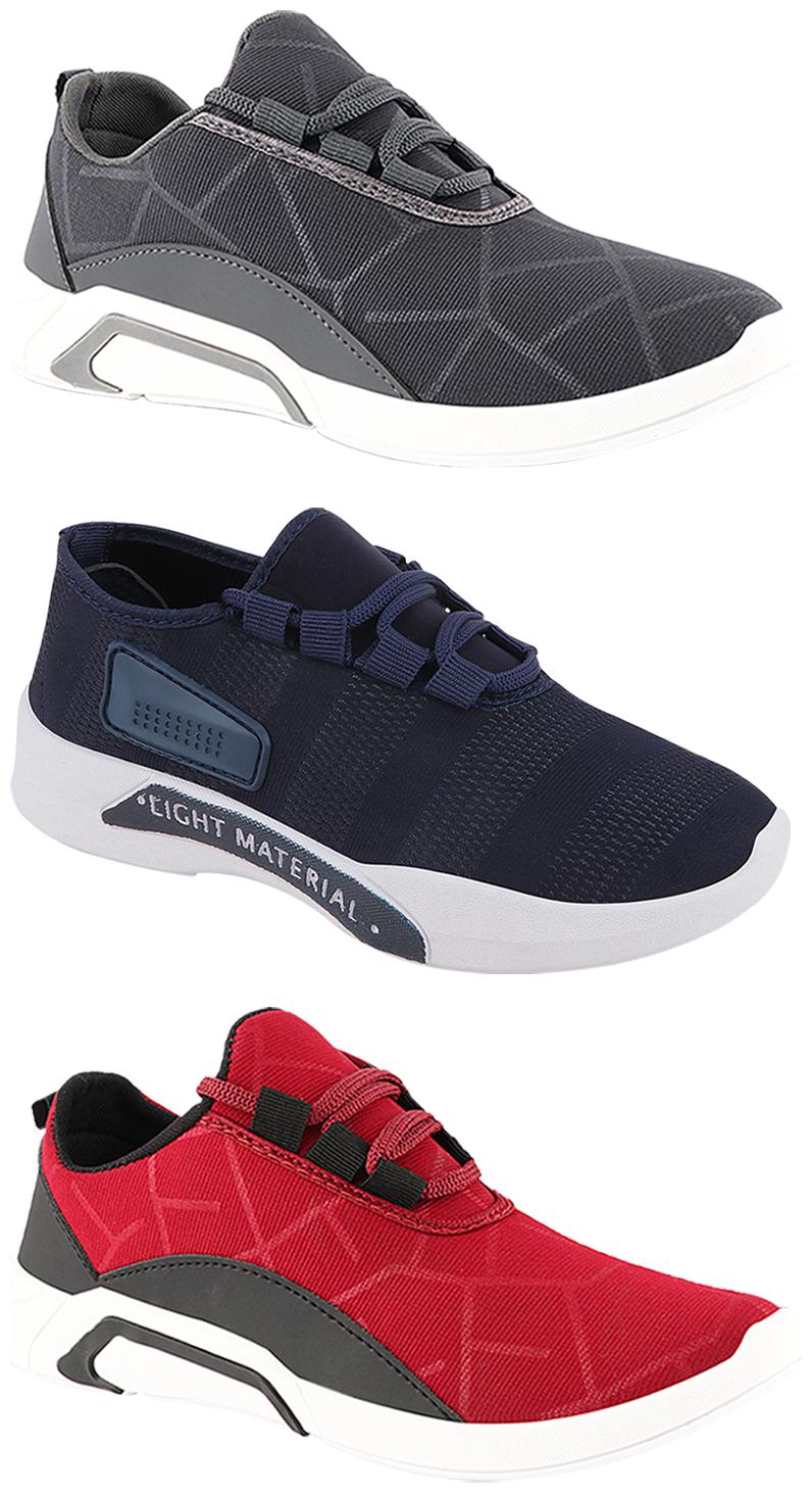 

Birde Men Multi-Color Casual Shoes - BRD-300-CHRY BRD-300-GRY BRD-301-BLU 9