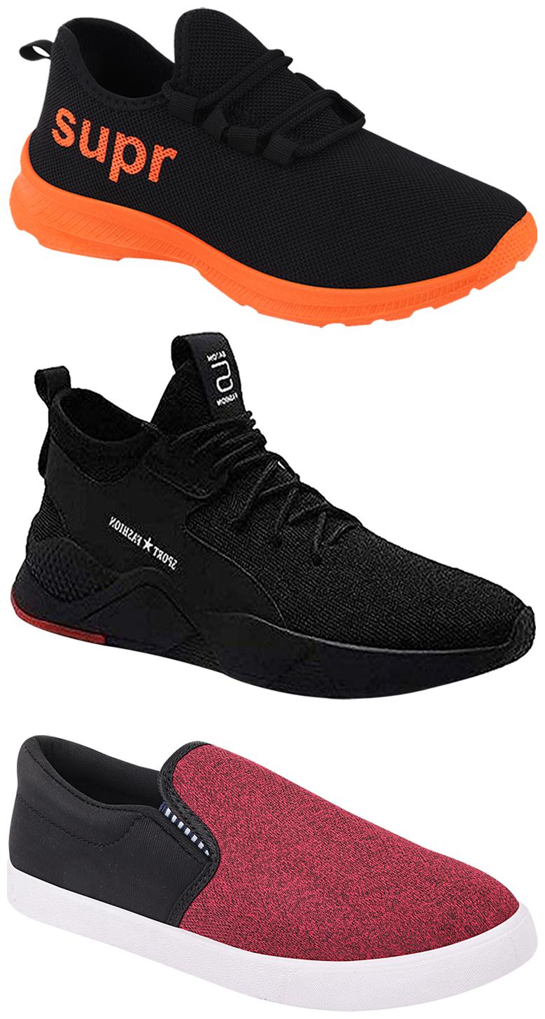 

Birde Men Multi-Color Casual Shoes - BRD-343 BRD-317-ORNG BRD-310-BLK