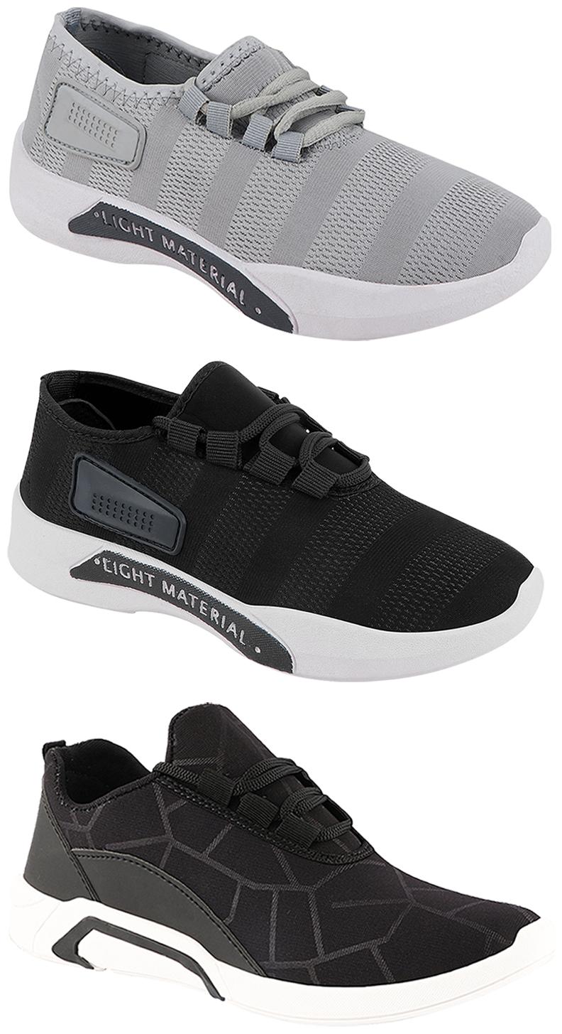 

Birde Men Multi-Color Casual Shoes - BRD-300-BLK BRD-301-BLK BRD-301-GRY 8