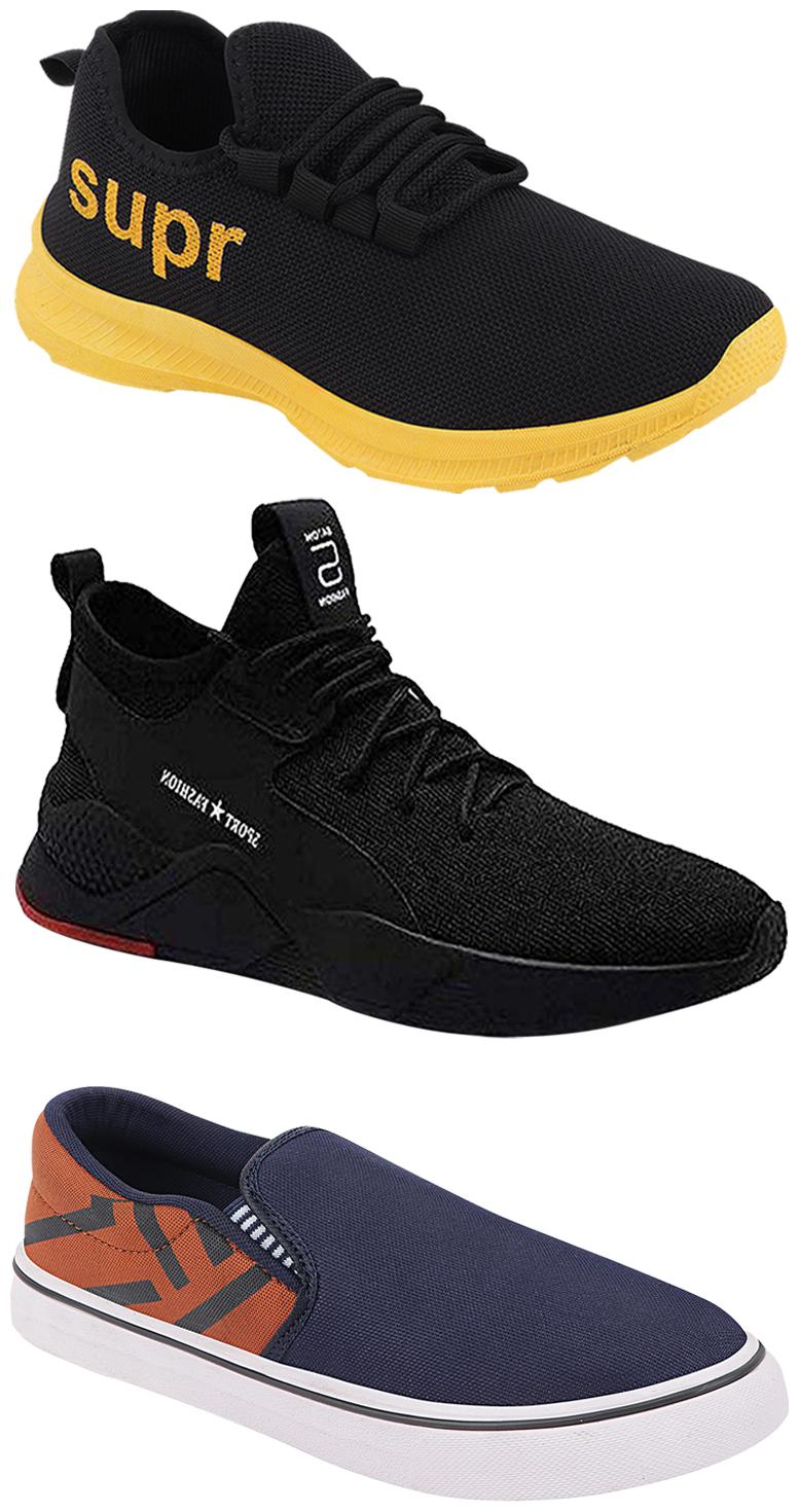 

Birde Men Multi-Color Casual Shoes - BRD-343 BRD-317-YLW BRD-308-TAN