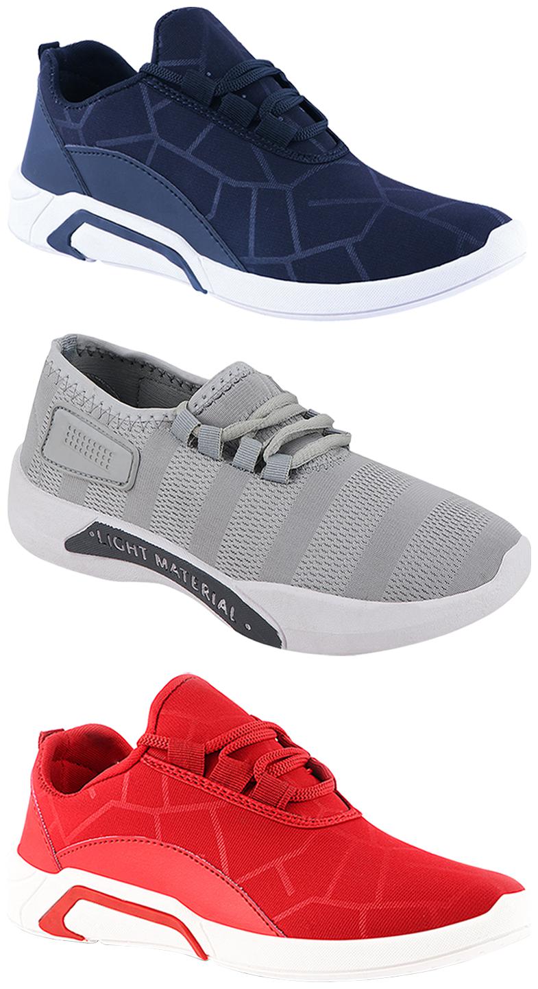 

Birde Men Multi-Color Casual Shoes - BRD-300-BLU BRD-300-RED BRD-301-GRY 8