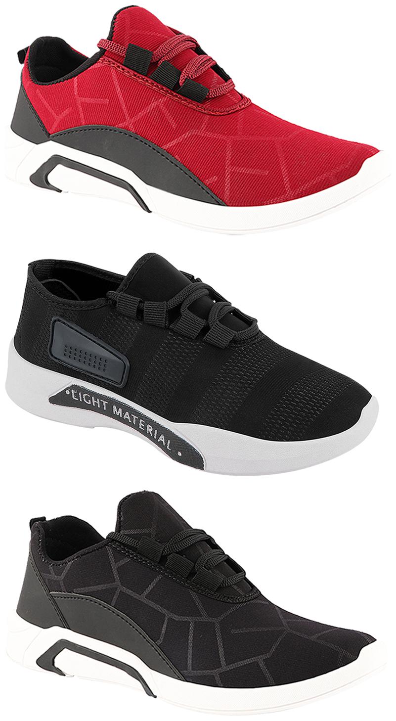 

Birde Men Multi-Color Casual Shoes - BRD-300-BLK BRD-300-CHRY BRD-301-BLK 8