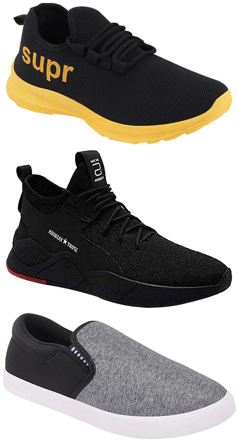 

Birde Men Multi-Color Casual Shoes - BRD-343 BRD-317-YLW BRD-310-SLVR