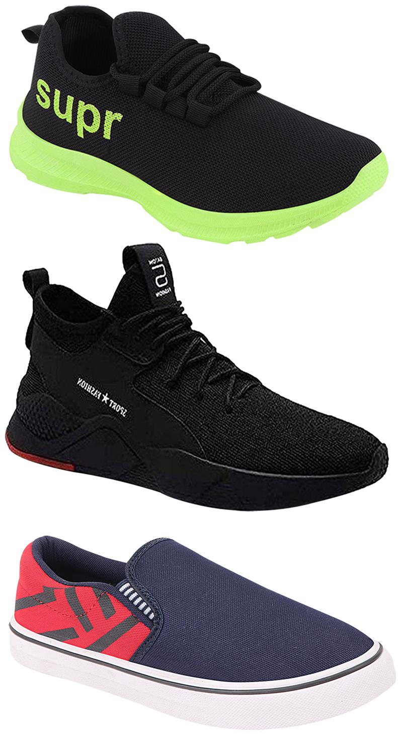 

Birde Men Multi-Color Casual Shoes - BRD-343 BRD-317-GRN BRD-308-RED