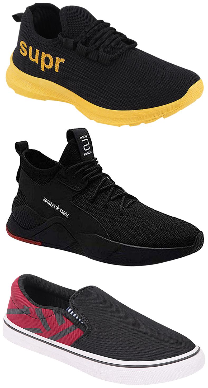 

Birde Men Multi-Color Casual Shoes - BRD-343 BRD-317-YLW BRD-308-MRN