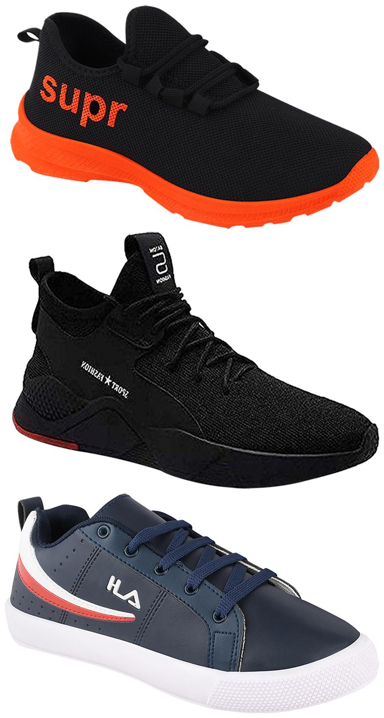 

Birde Men Multi-Color Casual Shoes - BRD-343 BRD-317-ORNG BRD-365