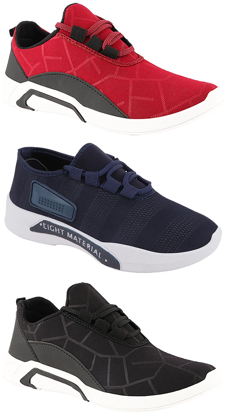 

Birde Men Multi-Color Casual Shoes - BRD-300-BLK BRD-300-CHRY BRD-301-BLU 9