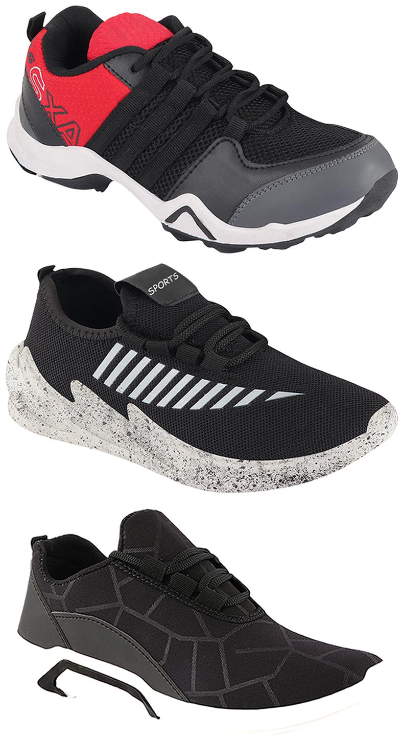

Birde Men Multi-Color Casual Shoes - BRD-300-BLK AX-3-324-GRY