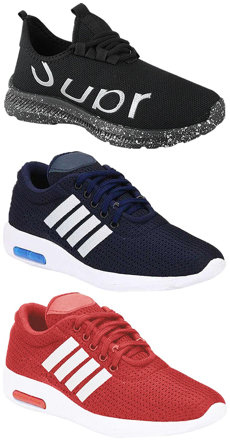 

Birde Men Multi-Color Casual Shoes - BRD-304-BLU BRD-304-RD BRD-369