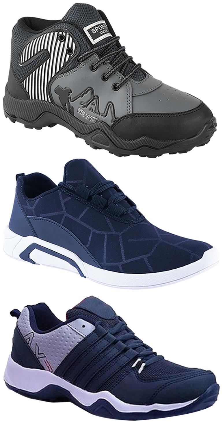 

Birde Men Multi-Color Casual Shoes - BRD-300-BLU AX-1-367