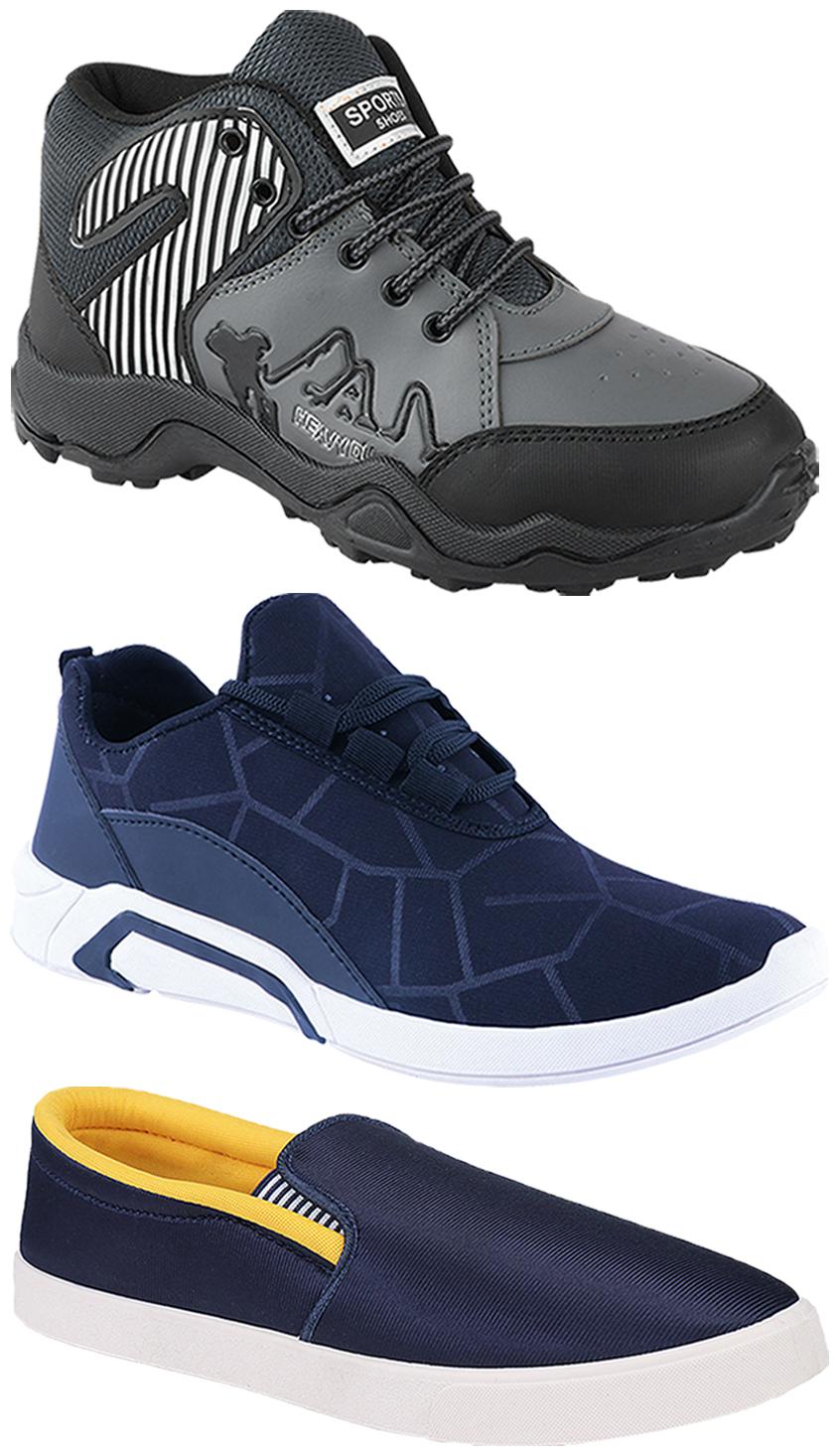 

Birde Men Multi-Color Casual Shoes - BRD-300-BLU BIRDE-52-367