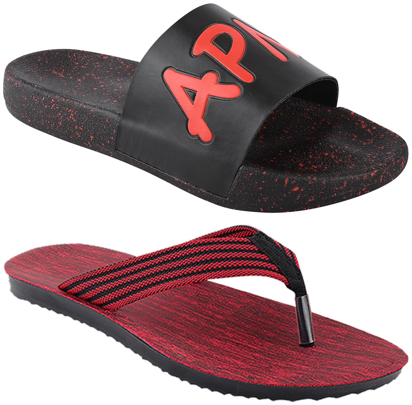 

Birde Men Multi Flip-Flops - 2 Pair