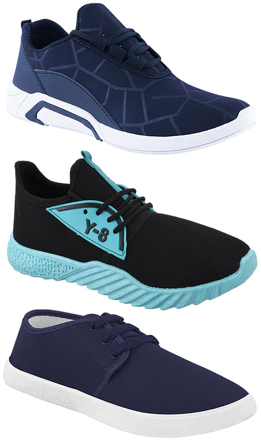 

Birde Men Multi-Color Casual Shoes - BRD-300-BLU-1078-386